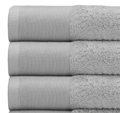 Vida Organic 630GSM Cotton Bath Towel Range Silver 11 Vida Organic 630GSM Cotton Bath Towel Range Silver -Home Furnishings sh vidaorganicbtsilver2 ba508fb0 dd1e 4349 b628 59b57777edde