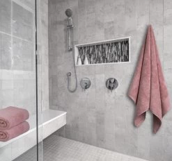 Vida Organic 630GSM Cotton Bath Towel Range Pink -Home Furnishings sh vidaorganicpink9