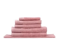 Vida Organic 630GSM Cotton Bath Towel Range Pink -Home Furnishings sh vidaorganicpink 78e1db28 8199 4eda a6a9 0406fc39cd5d