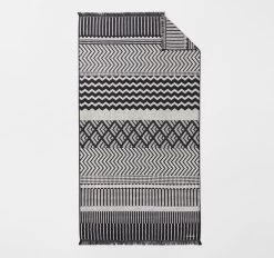 Antilles 100x180cm Beach Towel Carbon