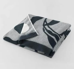 Cowrie Bay 95x175cm Beach Towel Carbon -Home Furnishings sheridan cowriebaycarbon95x175beachtwl2