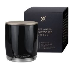Alchemy 400g Candle Black Amber With Rosewood And Cedar