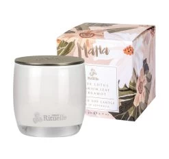 Mama 140g Candle White Lotus With Geranium Leaf And Bergamot