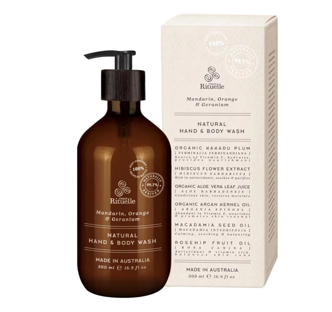 Natural Remedy 500ml Hand And Body Wash Mandarin With Orange And Geranium 3 Natural Remedy 500ml Hand And Body Wash Mandarin With Orange And Geranium