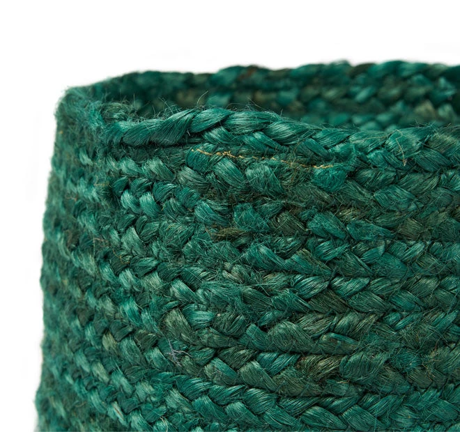 Asher Jute Basket Range Green 4 Asher Jute Basket Range Green - Image 2