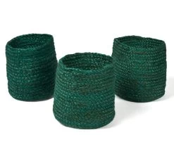 Asher Jute Basket Range Green 11 Asher Jute Basket Range Green -Home Furnishings vdh ashergreen5