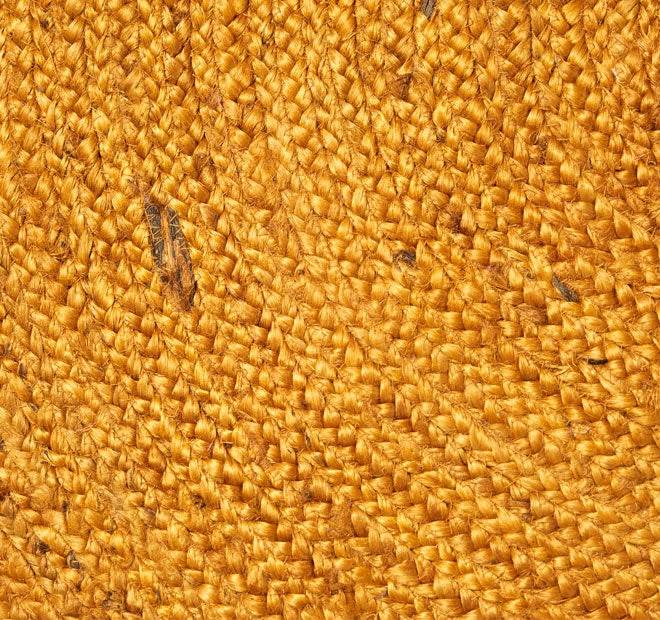 Benton Round Jute Rug Range Ochre 4 Benton Round Jute Rug Range Ochre - Image 2