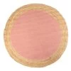 Maha Round Jute Handloom Floor Rug Range Blush 2 Maha Round Jute Handloom Floor Rug Range Blush -Home Furnishings vdh maha150floorrugblush