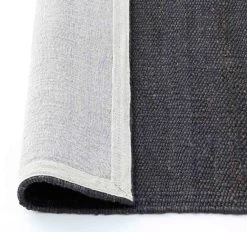 Cadiz 2x3m Floor Rug Charcoal -Home Furnishings weave cadizcharcoalfloorrug3